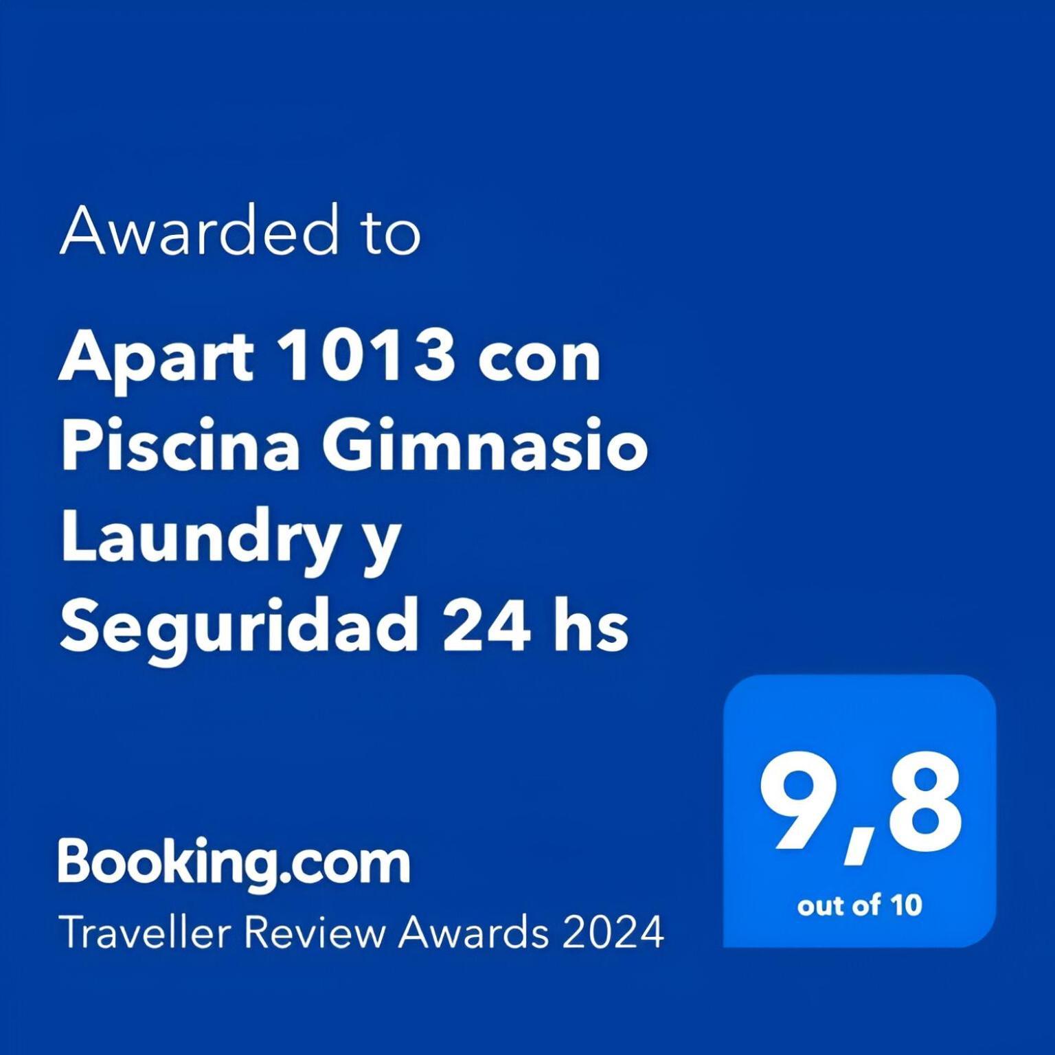 Apart 1013 Con Piscina Gimnasio Laundry Y Seguridad 24 Hs Буэнос-Айрес Экстерьер фото