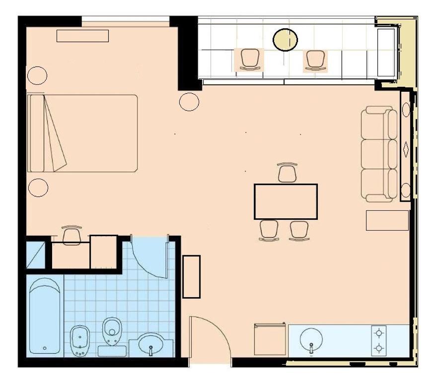 Apart 1013 Con Piscina Gimnasio Laundry Y Seguridad 24 Hs Буэнос-Айрес Экстерьер фото